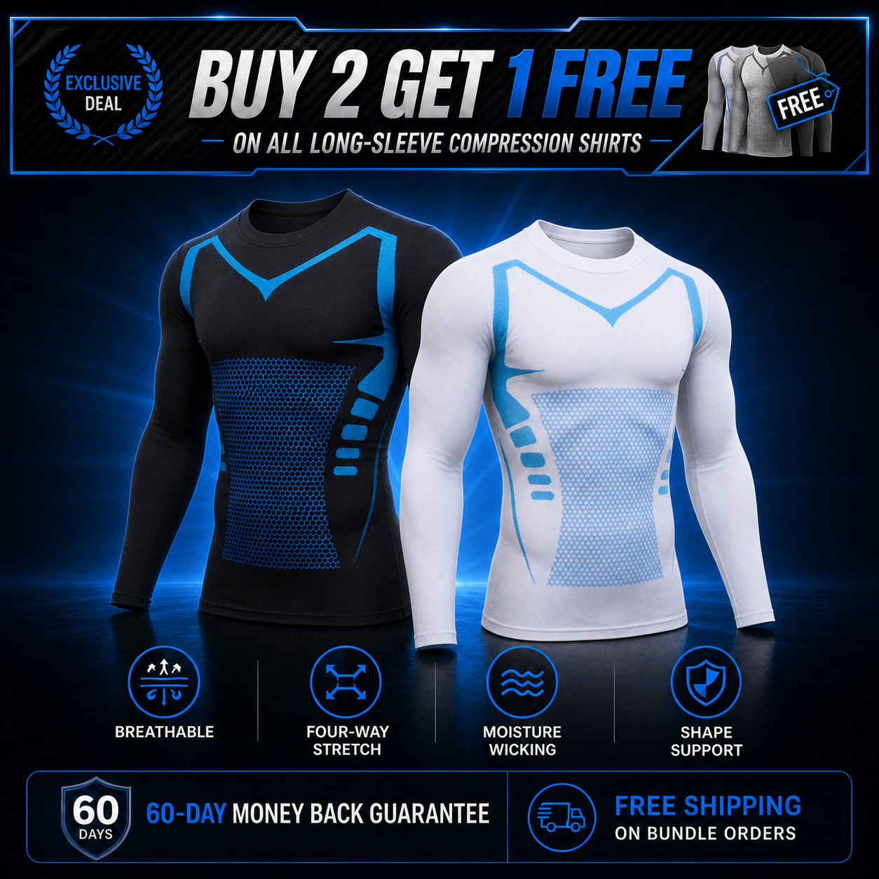 The Tucklane Compression Long Sleeve