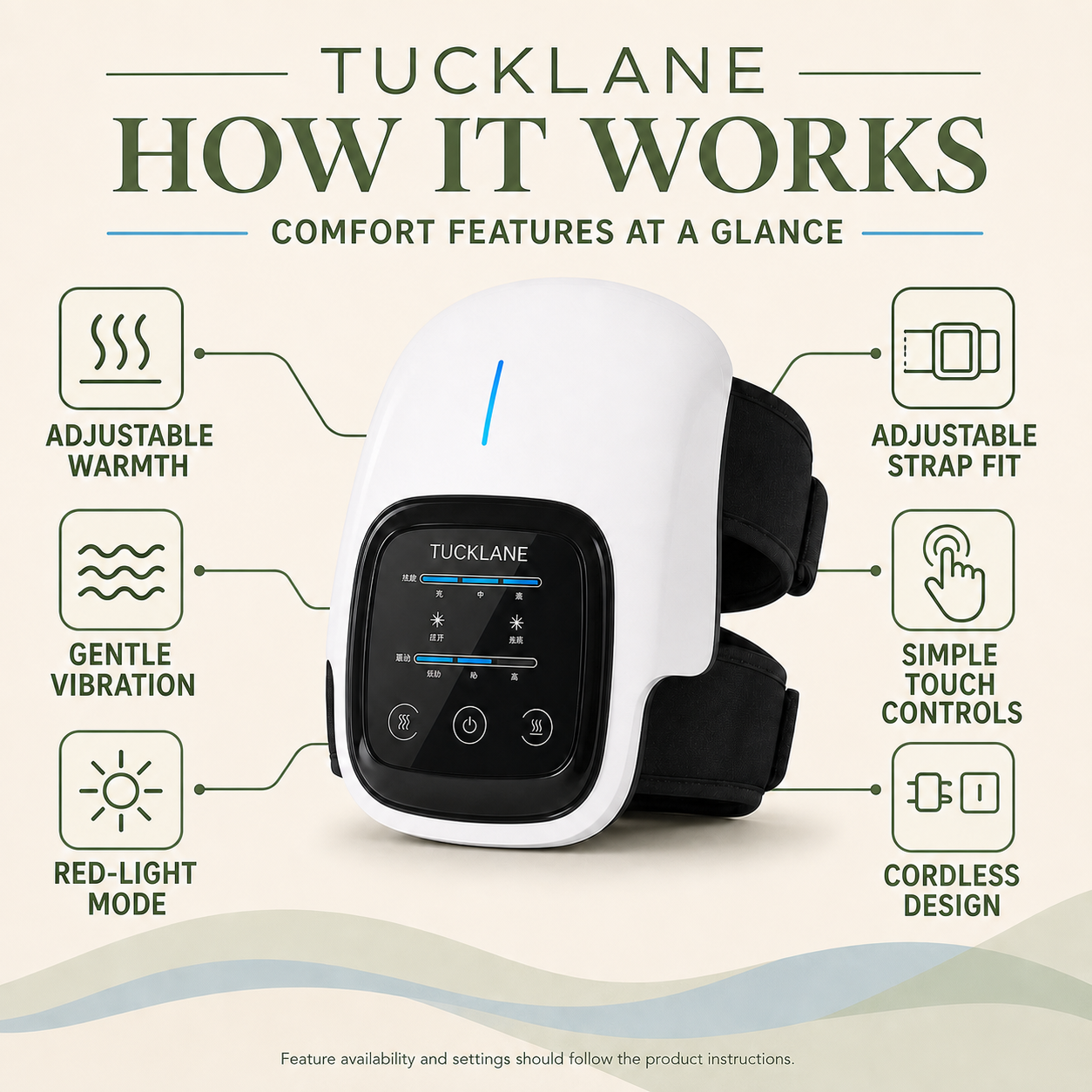 TUCKLANE Knee Comfort Wrap